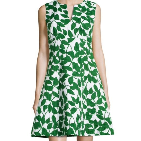 kate spade Dresses & Skirts - Kate Spade Garden Leaves A-line dress